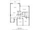 This is the floor plan, with dimensions, for the unit at 417 South Dunes Dr. # B16, Pawleys Island, SC 29585