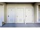 Exterior view of the numbered storage units at 417 South Dunes Dr. # B16, Pawleys Island, SC 29585