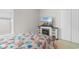 Bedroom with a fireplace and a mounted TV at 4311 Grovecrest Circle, North Myrtle Beach, SC 29582