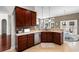 Well-equipped kitchen with granite countertops, stainless steel appliances, and a breakfast bar at 4311 Grovecrest Circle, North Myrtle Beach, SC 29582