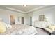 Spacious main bedroom with tray ceiling, and a dresser at 435 Clear Lake Dr., Conway, SC 29526