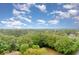 Expansive aerial view of lush greenery and treeline of the community at 5523 N Ocean Blvd. # 1201, Myrtle Beach, SC 29577