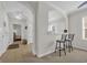Open-concept interior with archways, a kitchen view, and modern furnishings at 5801 Oyster Catcher Dr. # 1621, North Myrtle Beach, SC 29582