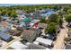 Aerial view showcases a quaint coastal community with a waterway nearby at 6001- 5432 S Kings Highway, Myrtle Beach, SC 29575