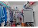 Organized walk-in closet with ample hanging space, shelving, and storage solutions at 6465 Royal Pine Dr., Myrtle Beach, SC 29588
