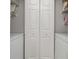 Convenient laundry area with washer and dryer hookups and extra storage shelving at 673 Tupelo Ln. # G, Longs, SC 29568