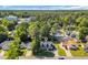 Aerial view of neighborhood showcasing mature landscaping at 6864 Woodhaven Dr., Myrtle Beach, SC 29588