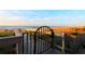 Scenic beach access point featuring a wooden walkway, gate, and views of the ocean at 7100 N Ocean Blvd. # 621, Myrtle Beach, SC 29572