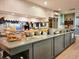 Breakfast buffet featuring pastries, fruit, and hot items with subway tile backsplash at 7100 N Ocean Blvd. # 621, Myrtle Beach, SC 29572