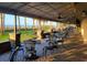 Covered outdoor dining area with views of palm trees and the ocean at 7100 N Ocean Blvd. # 621, Myrtle Beach, SC 29572