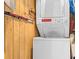 Laundry area featuring a stackable washer and dryer with instructions at 9501 Shore Dr. # C-328, Myrtle Beach, SC 29572
