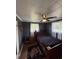 Cozy bedroom with ceiling fan, two windows and attractive rug at 972 Mount Carmel Rd., Hemingway, SC 29554