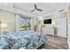 Comfortable bedroom features neutral decor, a large window, and ample space for relaxation and rest at 1028 Whooping Crane Dr., Conway, SC 29526