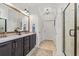 Spacious bathroom features double vanity, modern fixtures, and bright natural light at 127 Emerald Rush Ct., Longs, SC 29568