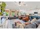 Spacious living room with hardwood floors, plenty of natural light and an open concept layout at 127 Emerald Rush Ct., Longs, SC 29568