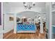 Open-concept space with living and Gathering rooms separated by elegant columns at 130 Pier Pointe Dr., Little River, SC 29566