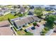 Aerial view of townhome community with parking and partial fencing at 1391 Turkey Ridge Rd. # C, Surfside Beach, SC 29575
