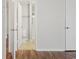 View into bathroom featuring tile floors and a shower at 1391 Turkey Ridge Rd. # C, Surfside Beach, SC 29575