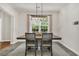Dining room with natural lighting and a wooden dining table at 140 Zinnia Dr., Myrtle Beach, SC 29579
