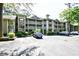 View of the condominiums with parking and landscaped grounds at Lighthouse Point Villas at 1401 Lighthouse Dr. # 4226, North Myrtle Beach, SC 29582