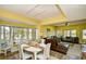 Open-concept dining area and living room with natural light at 1401 Lighthouse Dr. # 4226, North Myrtle Beach, SC 29582