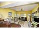 Spacious living room featuring lots of natural light and hardwood floors at 1401 Lighthouse Dr. # 4226, North Myrtle Beach, SC 29582