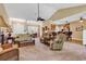 Open living space with dining area and kitchen at 156 Summerlight Dr., Murrells Inlet, SC 29576