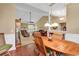 Open concept view of the living room, seamlessly connected to the dining area, great for entertaining at 156 Summerlight Dr., Murrells Inlet, SC 29576