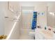 Standard bathroom features a shower and bath combination and single sink vanity at 1617 Tradition Club Dr., Pawleys Island, SC 29585