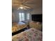 Inviting bedroom with two beds and decor, perfect for a comfortable and relaxing stay at 1625 S Ocean Blvd. # 106, North Myrtle Beach, SC 29582