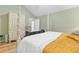 Bright main bedroom with vaulted ceiling and four poster bed at 1676 Elder Ln., Galivants Ferry, SC 29544