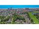 Expansive aerial view of a coastal community with waterfront properties, a golf course, and stunning ocean views at 1900 Duffy St. # A8, North Myrtle Beach, SC 29582