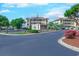Tilghman Shores condo resort features charming architecture, manicured landscaping, and a welcoming entrance sign at 1900 Duffy St. # A8, North Myrtle Beach, SC 29582