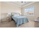 Comfortable bedroom with a plush bed, bedside tables, and a bright window with natural light at 200 Castle Dr. # 1369, Myrtle Beach, SC 29579