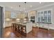 Gourmet kitchen featuring granite countertops, large island, and stainless steel appliances at 2004 Crow Field Ct., Myrtle Beach, SC 29579