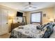 Well-lit bedroom with a dresser, mirror and beach decor at 204 Maison Dr. # N304, Myrtle Beach, SC 29572