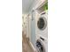 Convenient laundry area with stacked washer and dryer units at 204 Maison Dr. # N304, Myrtle Beach, SC 29572