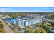 High-rise condo building with Intracoastal Waterway views, landscaped grounds, and parking at 2100 Sea Mountain Hwy. # 224, North Myrtle Beach, SC 29582