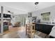 Charming living space showcases an open layout connecting the kitchen and living areas at 2128 Adams Circle, Little River, SC 29566
