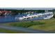 Scenic view of the marina with boats docked along the waterway at 2151 Bridgeview Ct. # 3-405, North Myrtle Beach, SC 29582
