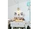 Coastal bar area with decor featuring a unique display and ample storage for wine and spirits at 2217 Belladora Rd., Conway, SC 29527