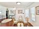 Dining room with a glass-top table and wooden chairs at 2217 Belladora Rd., Conway, SC 29527