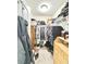 Practical walk-in closet, offering sufficient space and organization solutions for clothing and accessories at 2217 Belladora Rd., Conway, SC 29527