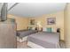 Comfortable bedroom with two beds, soft lighting, and calming decor for a restful stay at 2301 S Ocean Blvd. # 1202, North Myrtle Beach, SC 29582