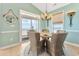 Bright dining room with ocean views, perfect for enjoying meals with a scenic backdrop at 2808 N Ocean Blvd., North Myrtle Beach, SC 29582