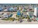 Charming multi-story homes near the beach with well-maintained lawns and palm trees at 2808 N Ocean Blvd., North Myrtle Beach, SC 29582