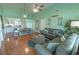 Spacious living room featuring stylish decor, comfortable seating, and plenty of natural light at 314 45Th Ave. N, North Myrtle Beach, SC 29582