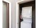 Stacked washer and dryer in an closet space at 3700 Golf Colony Lane # 21 B, Little River, SC 29566
