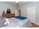 This bedroom features a ceiling fan and multiple storage options at 40 Parkside Dr., Pawleys Island, SC 29585