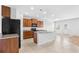 Stylish kitchen with granite countertops, stainless steel appliances, an island and an open layout at 4009 Alvina Way, Myrtle Beach, SC 29579